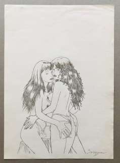 Roberto Baldazzini | Roberto Baldazzini - â€œCasa Howhardâ€- Disegno originale a matita - 25x35 - firmato - Page volante | Catawiki