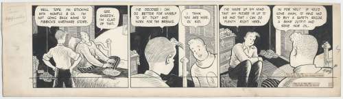 Frank King | King - Gasoline Alley Original Daily Strip 9/27/1941 NO RESERVE! | Russ Cochran