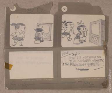 Original Storyboards (T.V.) for Funday Funnies featuring Matty Mattel | mycomicshop.com