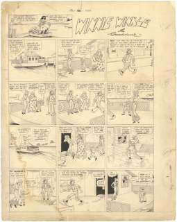 Martin Branner | Branner - Winnie Winkle 7/13/1930 NO RESERVE! | Russ Cochran