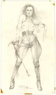 Chris Achilleos | Achilleos - Pencil, Signed | Russ Cochran