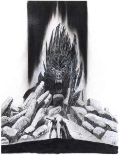 Dimitri Avramoglou - Lone Sloane T10, dessin d’affiche