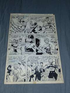 Original Comic Book Art Invaders #7 | Weiss Auctions