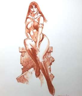 Sanjulian | Vampirella - Originele tekening - Gesigneerd door Sanjulian | Catawiki