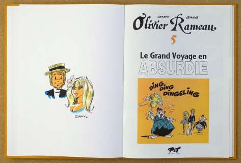 Dany | Olivier Rameau - T5 "Le grand voyage en Absurdie" - TL Dédicacé - Cartonné (1997) | Catawiki