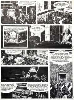 Auclair Claude | Bran Ruz Planche 128 de l’album Encre de chine 57 x... | Vermot et Associés