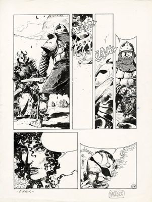 Enrique Breccia | “Avrack” – tav.14 | Cart Gallery