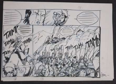 Hub | Hub - Planche originale crayonnée - Okko | Catawiki