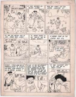 Laudy, Jacques | Hassan et Kaddour - Le voleur de Bagdad / De dief van Bagdad - Planche originale (planche 41) - Avec album de luxe - Cartonné - EO - (1948/2021) | Catawiki