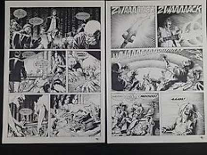 Daniele Bigliardo - Dylan Dog n. 290 - Daniele Bigliardo - 2x Tavole Originali "L‘Erede Oscuro" - Page volante - Exemplaire unique - (2010)