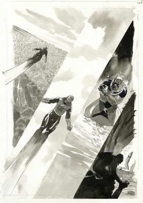 Batman: the Brave and the Bold #15 – “The invader – part III” – tav. 1 | Cart Gallery