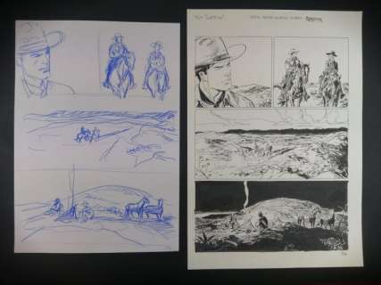 Bruno Brindisi | Tex - Bruno Brindisi - El Paso Del Norte - Page volante - (2019) | Catawiki