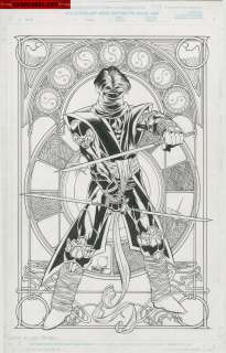 Joe Quesada - Ninjak re-design