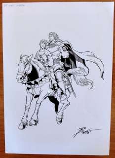 Bono, Fabio | Bono, Fabio - Originele tekening - De Rode Ridder - (2016) | Catawiki