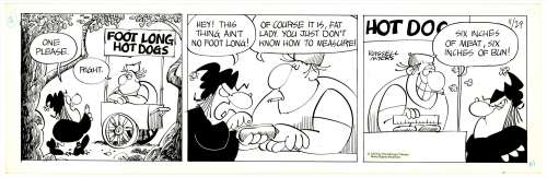 Russell Myers | Myers - BROOM HILDA, 11/29/1973 NO RESERVE! | Russ Cochran