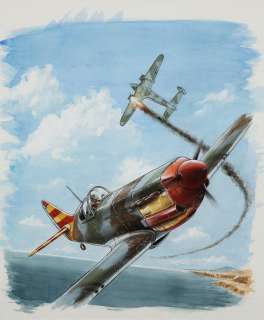 Stéphan AGOSTO (né en 1968) Planche ayant servi Ã  la bande dessinée "F.A.F.L" Couverture de l’album "Gibraltar" tome 3 (2012), signé... | Tajan