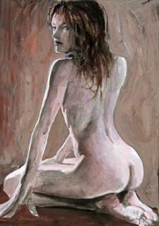 de Metter - Illustration Ã  la gouache représentant une jeune…