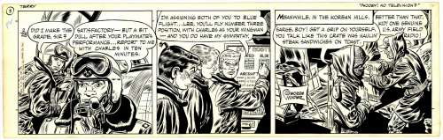 George Wunder | Wunder - TERRY AND THE PIRATES Daily Strip (2/28/1951) | Russ Cochran