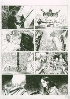 Giulio De Vita - planche originale - Alliances - Les Mondes de Thorgal - Kriss de Valnor