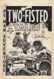 Harvey Kurtzman - two fisted tales issue 21 page cover