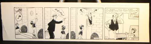 Phil Berube - Oh, Diana! Daily Strip - 8/9 Signed