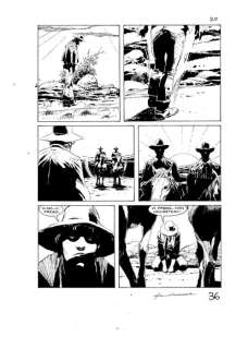 Corrado Roi | Tex speciale n. 29 - C.Roi - Tavola Originale "L’Orda del Tramonto" - Page volante - Exemplaire unique - (2014) | Catawiki