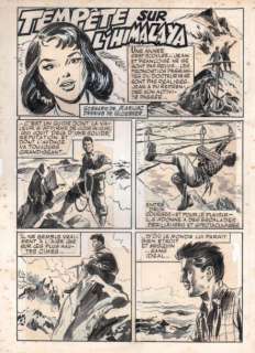 Gloesner | Â«Tempête sur l’HimalayaÂ». Aventure complète en 32 planches Ã & | Tessier Sarrou