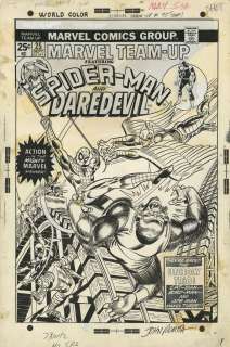 MARVEL TEAM-UP Issue #25 Cover | ComicConnect