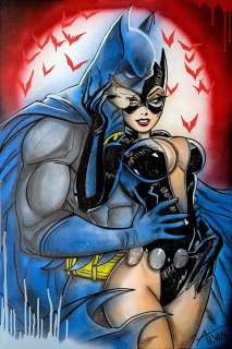 Alvin Silvrants | Batman - In love with Catwoman By: Alvin Silvrants | Catawiki
