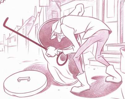 Jaume Esteve, Disney Artist | 101 Dalmatians: Jasper - Original Drawing - Jaume Esteve Signed | Catawiki