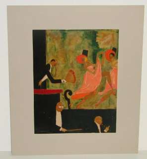 2335: JOHN HELD. OIL ON BOARD. | Weiss Auctions