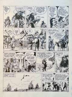 Franz | Franz - Originele pagina - Compagnons de Fortune T.1 - Juste une île - (2001) | Catawiki