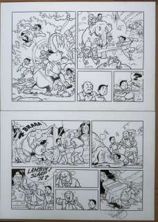 Paul Geerts / Eric de Rop | Suske en Wiske - Originele pagina - De preutse prinses - pag 36 - (2020) | Catawiki