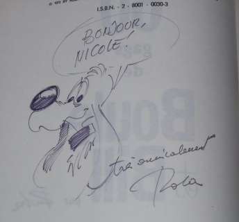 Roba | Boule & Bill T1 - 60 Gags de Boule et Bill + dédicace Roba - Cartonné - Réédition - (1973) | Catawiki