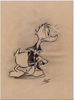 Xavi (Xavier Vives Mateu) | Donald Duck - Dibujo original - Donald stunned - Size: 21 x 28,3 cm. - EO (2018) | Catawiki