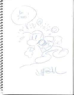 Jeff Smith - jeff smith phoney bone sketch page sketch