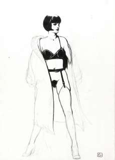 Liberatore Tanino | "Omaggio a Louise Brooks", 1983 | Urania Casa d’Aste