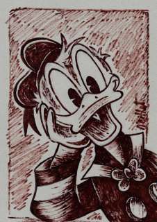 Millet | Donald Duck - Millet - Original Drawing - DIN A3 | Catawiki