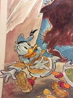 Alessandro Gottardo | Donald Duck - â€œPepite pericoloseâ€ - Page volante - Exemplaire unique - (2021/2021) | Catawiki