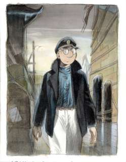 Le Gall, Frank | THÉODORE POUSSIN. Aquarelle, encre de Chine, mine de plomb | Coutau Bégarie