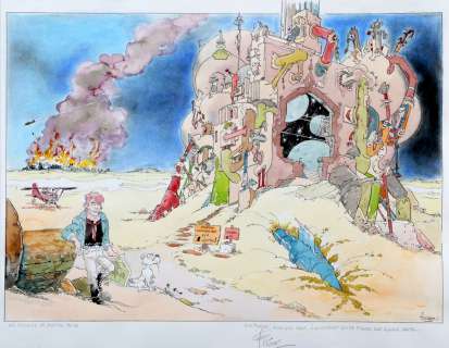 Godard | Martin Milan, illustration Ã  l’encre de Chine… | Millon