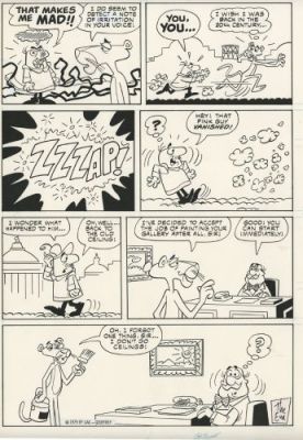 Warren Tufts | Pink Panther Issue 65 page 22 | Galerie 9ème Art
