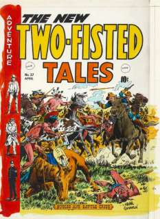 134: Severin TwoFisted 37 watercolor original comic art | Russ Cochran