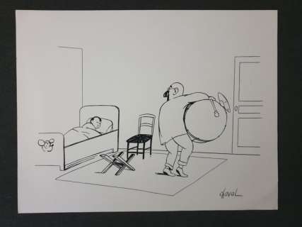 Chaval | Chaval - Dessin original - Le dodo | Catawiki