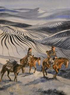 Charles, Jean-François | Charles, Jean-François - Peinture originale + portfolio - China Li - Les Rizières | Catawiki