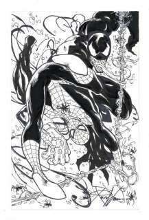 Spider-Man vs. Venom Sketch by Ron Williams | mycomicshop.com