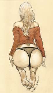 Bleda, Sergio | Bleda, Sergio - Original drawing - Susan - Size: 21 x 30 cm | Catawiki