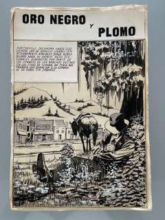 Eduardo Vaã±Ã³ / Vicente Vaã±Ã³ - 64 Hojas | Roberto AlcÃ¡zar y PedrÃ­n - CÃ³mic - Oro Negro y Plomo - 64 hojas conteniendo 131 viÃ±etas - Page volante - Exemplaire unique - (1950) | Catawiki