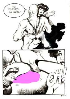 Leone Frollo | Casino n. 8 - Leone Frollo - Tavola Originale "Una spia tra le gambe" - Page volante - Exemplaire unique - (1985) | Catawiki