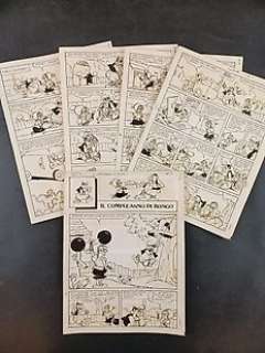 Tiberio Colantuoni - Soldino Story n. 14 - 8x Tavole Originali "Nonna Abelarda: Il Compleanno di Bongo" - Page volante - Exemplaire unique